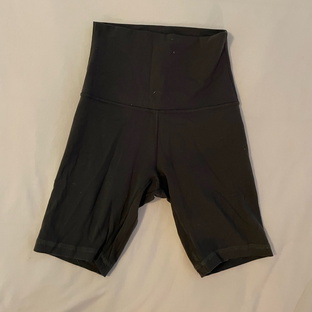 lululemon align grey biker shorts